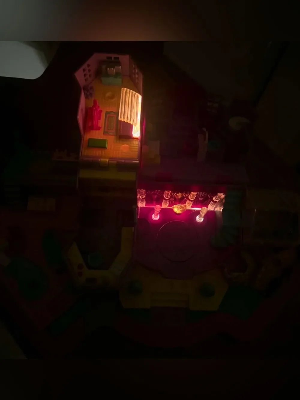 Vintage 1994 Bluebird Polly Pocket Light Up Magical Mansion
